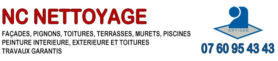 NC Nettoyage - Nettoyage et ravalement extérieur et intérerieur
